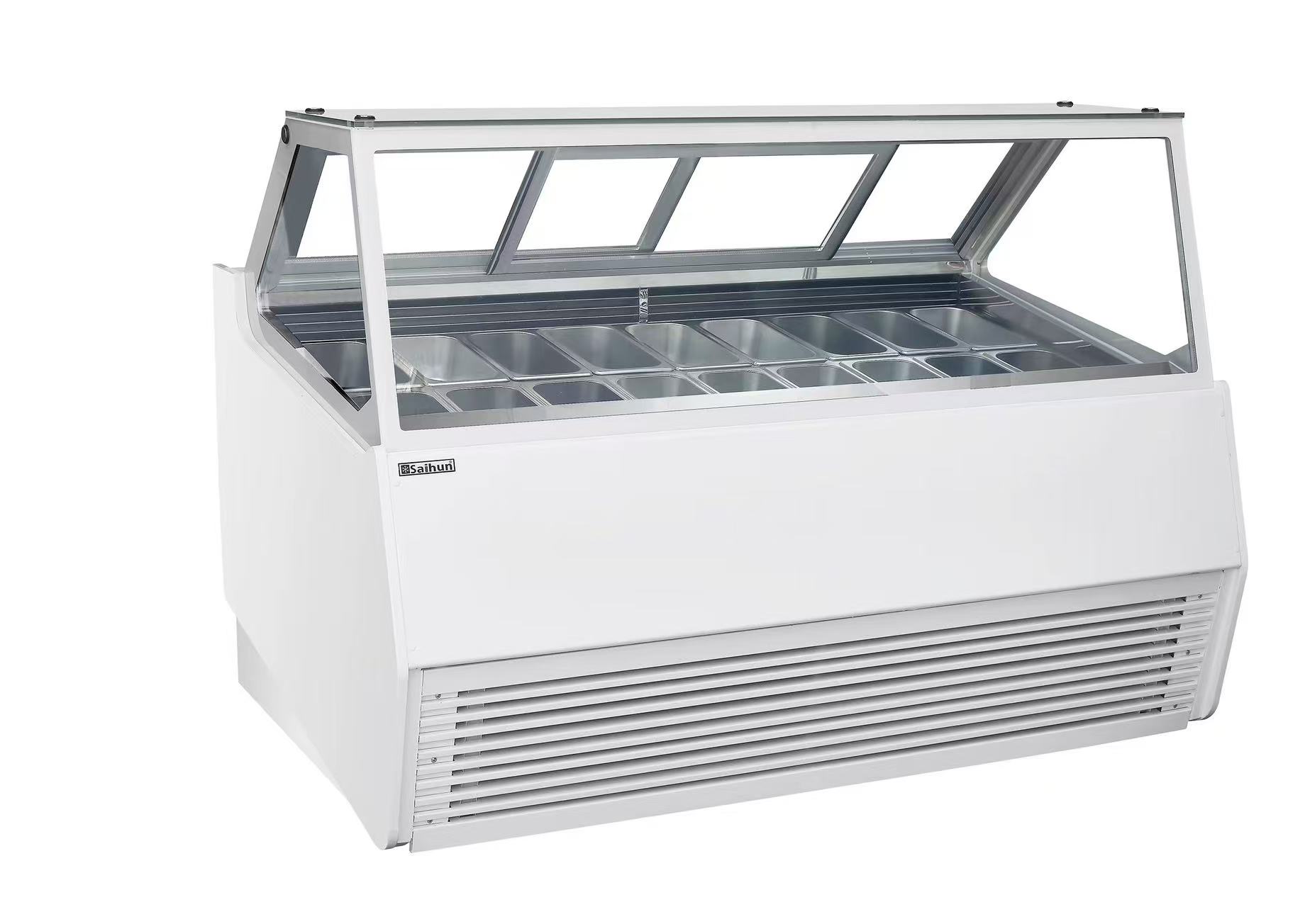 Ice cream display cabinet