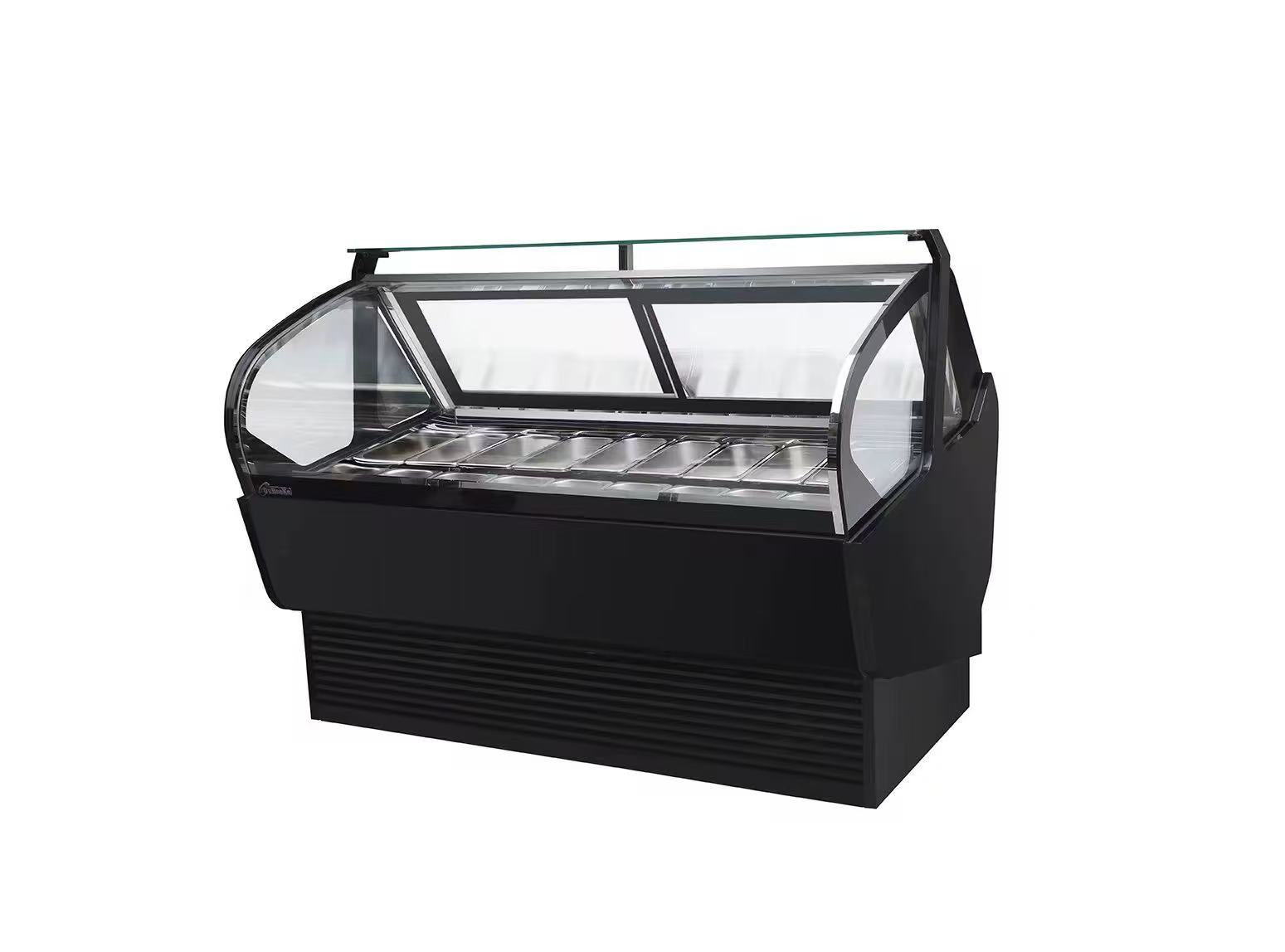 Ice cream display cabinet